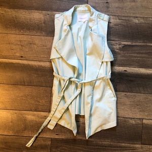 BCBG short trench vest. Size S